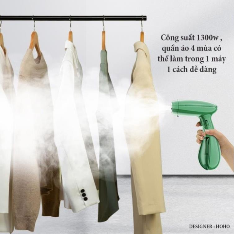 Bàn là hơi nước cầm tay SoKaNy công suất 1500W