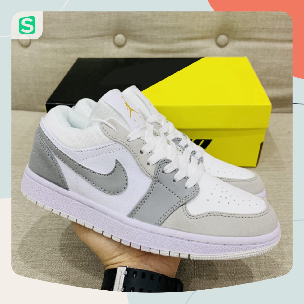 Giày Jordan Cổ Thấp Nam Nữ, Giày JD Nike_Jordan Sneaker Hàng Cao Cấp Full Box