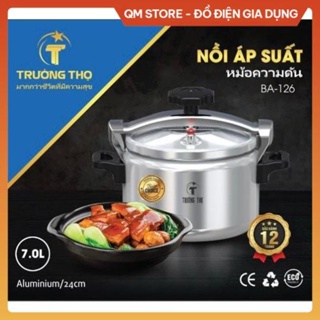 Nồi Áp Suất Trường Thọ BA-125 Đáy Từ Nhôm Hàng Chính Hãng