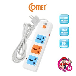  Ổ cắm điện nối dài dây 2m 2500W COMET - CES10302 