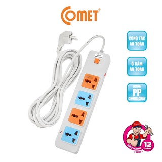 Ổ cắm điện nối dài 5m 2500w comet - ces10405