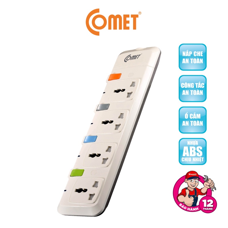 Ổ cắm nối dài dây 5m COMET - CESG2405