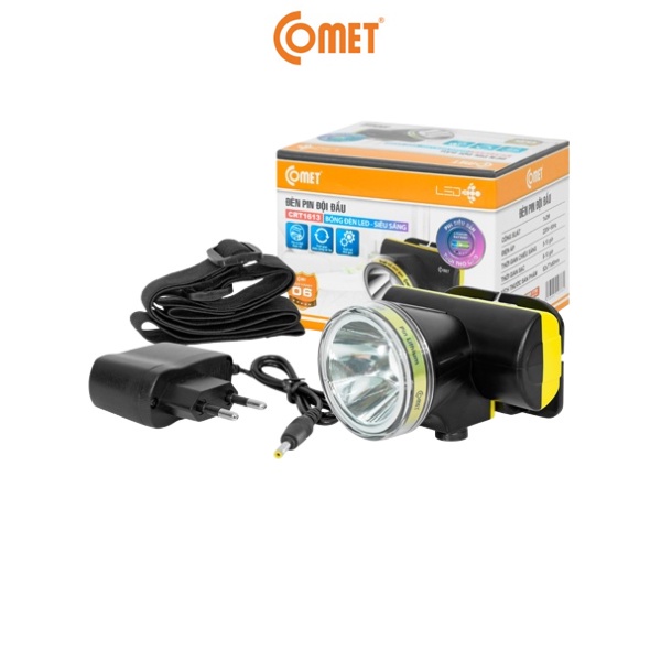 Đèn pin sạc led đội đầu 2W COMET - CRT1613