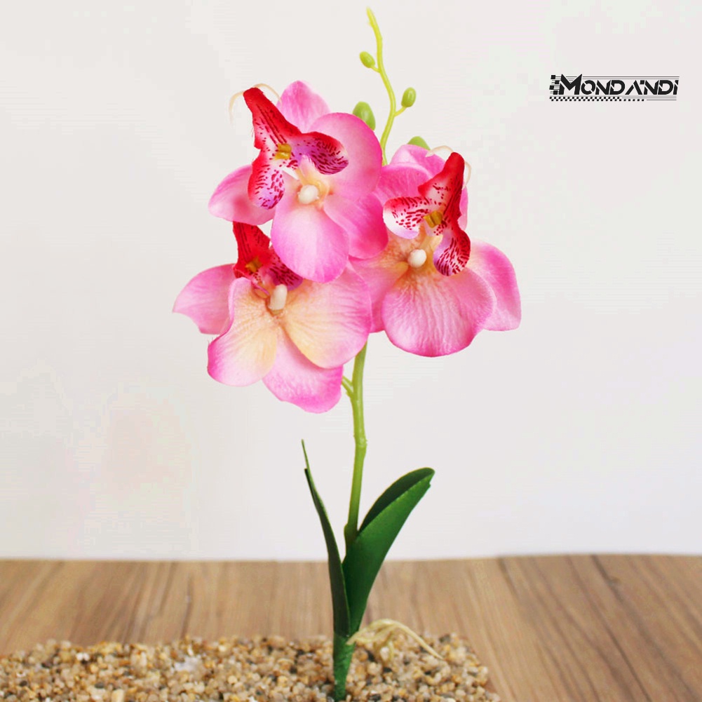 Mondandi  1 Bó Hoa Lan Giả Trang Trí Nhà Cửa Sân Vườn