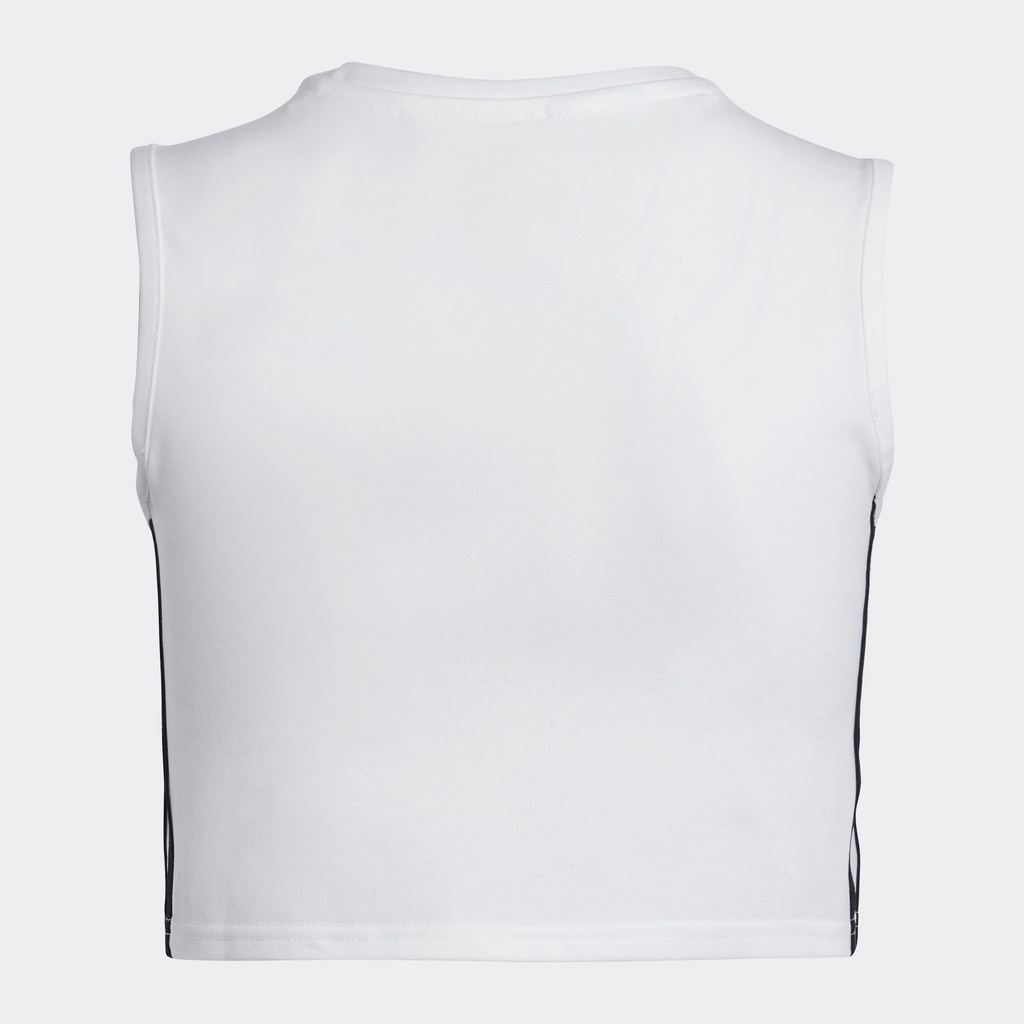Adidas Phong cách sống Áo Tank Top Lửng Adicolor Trẻ em trắng IC3129
