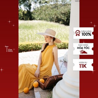 Tiin store váy sát nách dáng suông 3 tầng by tiin