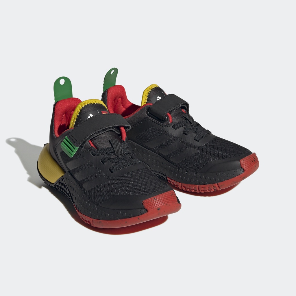 Adidas Chạy Giày adidas DNA x LEGO® Có Dây Giày Co Giãn Và Quai Dán Trẻ em Đen HQ1311
