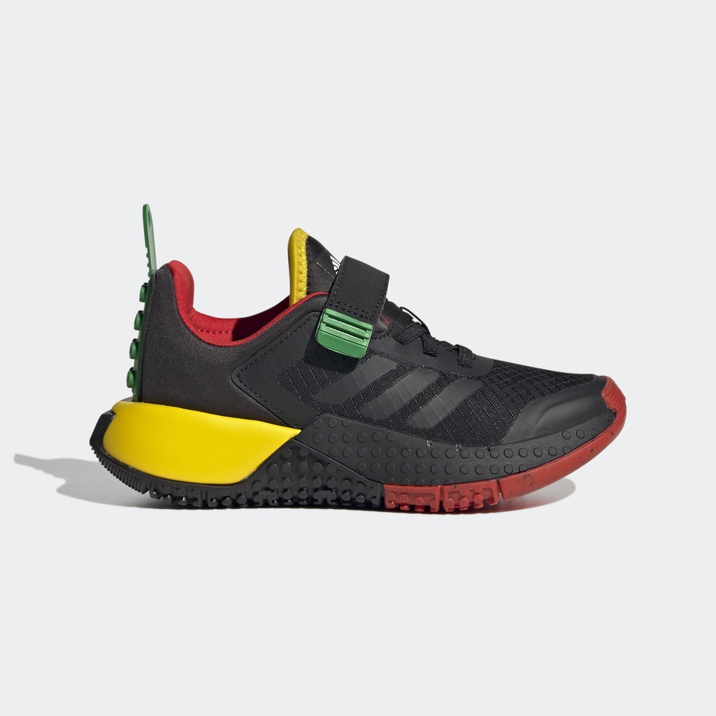 Adidas Chạy Giày adidas DNA x LEGO® Có Dây Giày Co Giãn Và Quai Dán Trẻ em Đen HQ1311