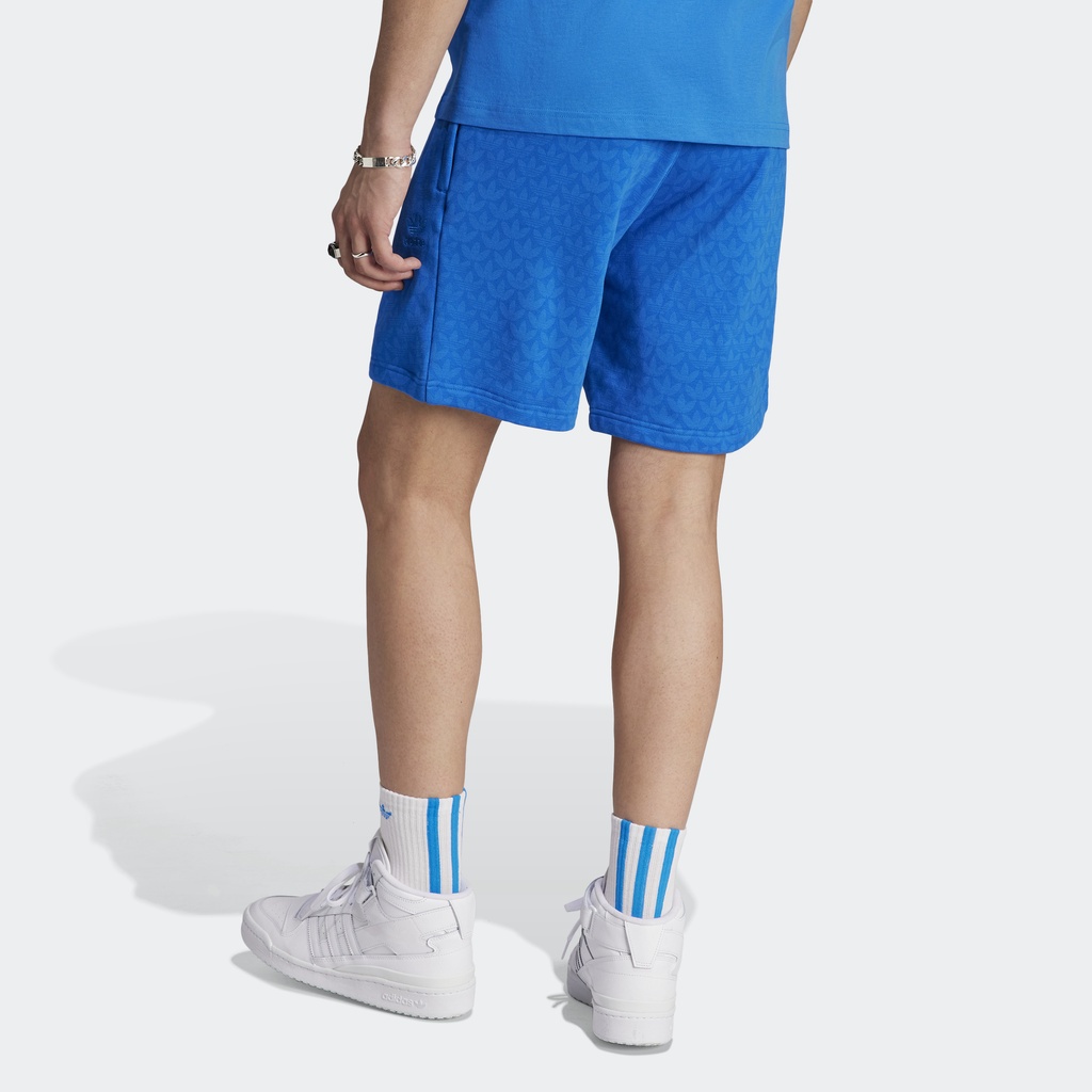 Adidas Phong cách sống Quần Short Monogram Graphic Nam Màu xanh da trời IL5135