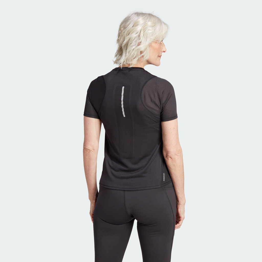 Adidas Chạy Áo Thun Dệt Kim Ultimate Nữ Đen HZ4483