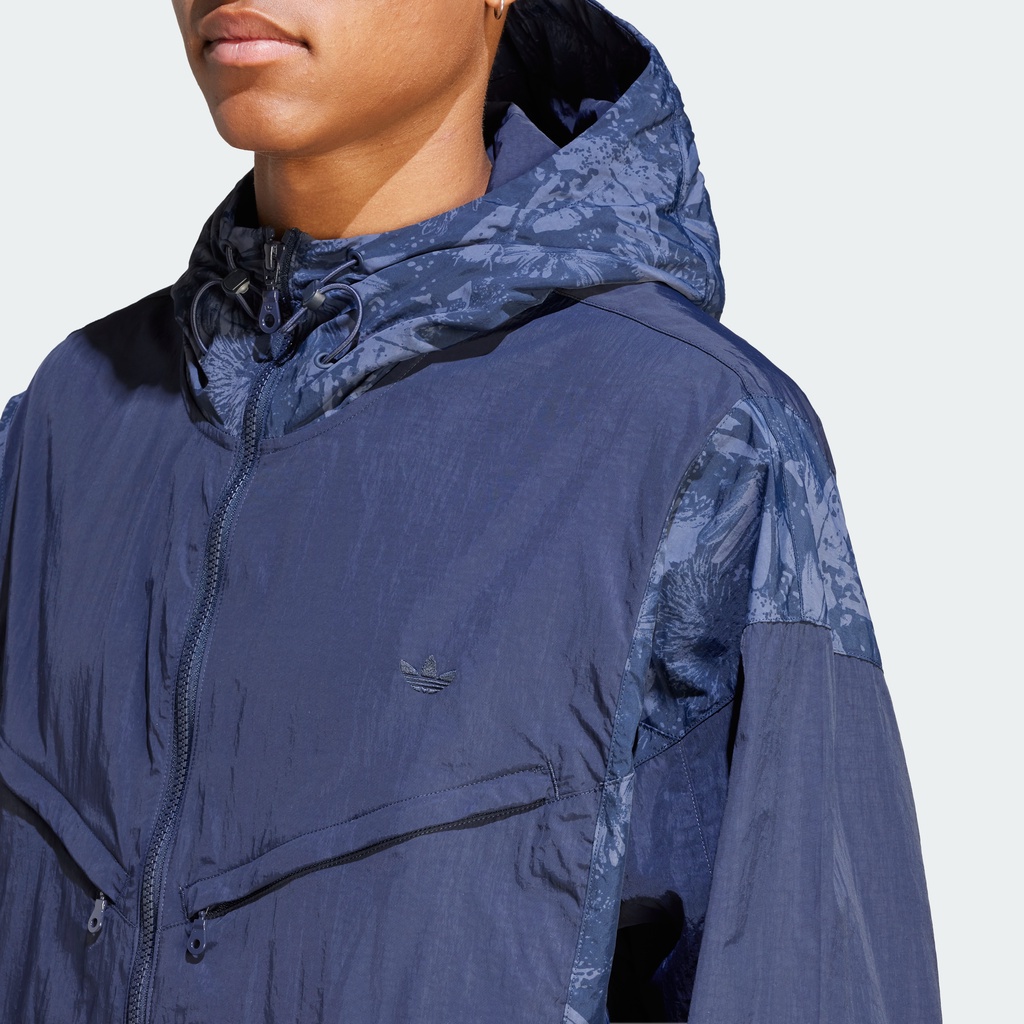 Adidas Phong cách sống Áo Gió adidas Adventure Nam Màu xanh da trời IJ0699