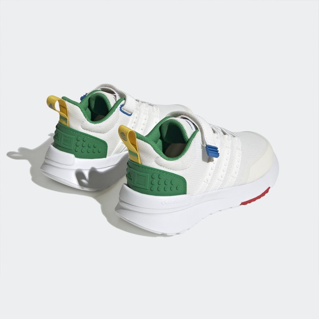 Adidas Chạy Giày adidas x LEGO® Racer TR21 Dây Co Giãn và Quai Dán Trên Trẻ em trắng HQ1315