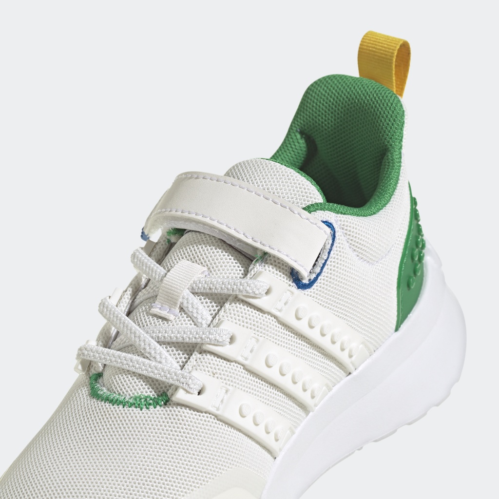 Adidas Chạy Giày adidas x LEGO® Racer TR21 Dây Co Giãn và Quai Dán Trên Trẻ em trắng HQ1315