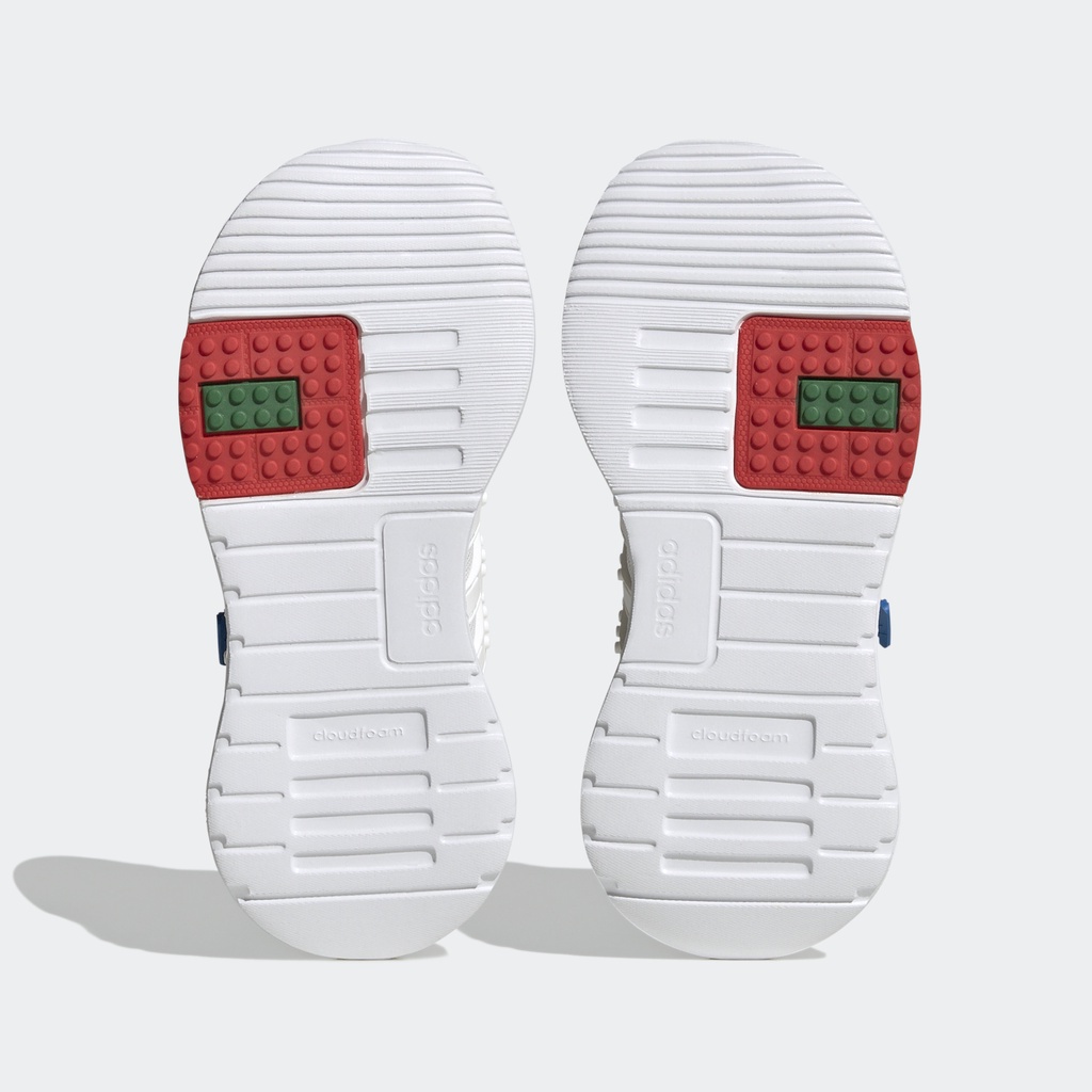 Adidas Chạy Giày adidas x LEGO® Racer TR21 Dây Co Giãn và Quai Dán Trên Trẻ em trắng HQ1315