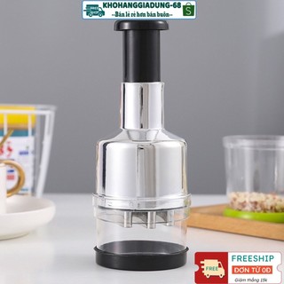 ❣ FREESHIP ❣ Dụng Cụ Dập Hành Tỏi Bằng Tay, Dập Tỏi Ớt Cán Dài