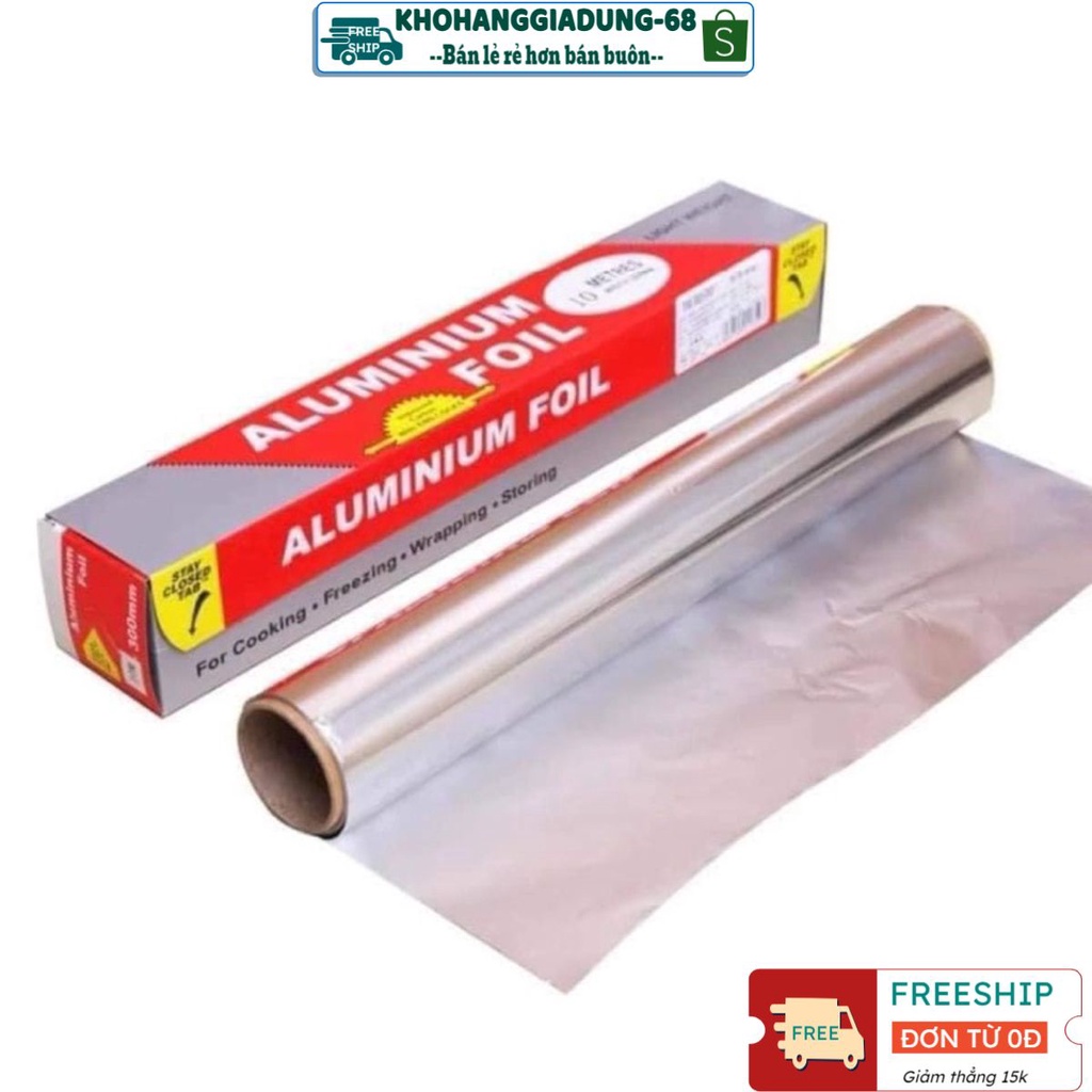 ❣ FREESHIP ❣ Cuộn Giấy Bạc Nướng Thịt 5m,10m