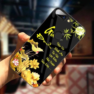 Ốp Lưng Smartphone Xiaomi Mi 8 Lite Mặt Kính Sáng Bóng, Chất Lượng Cao Cấp Họa Tiết Mới
