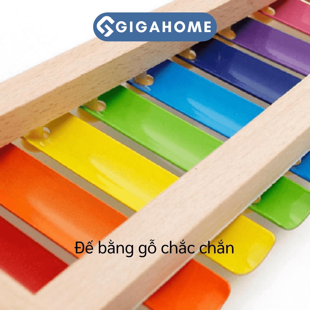 Đàn Xylophone 8 Nốt Đồ Chơi Âm Nhạc Cho Bé Nhiều Màu Sắc GIGAHOME 7676