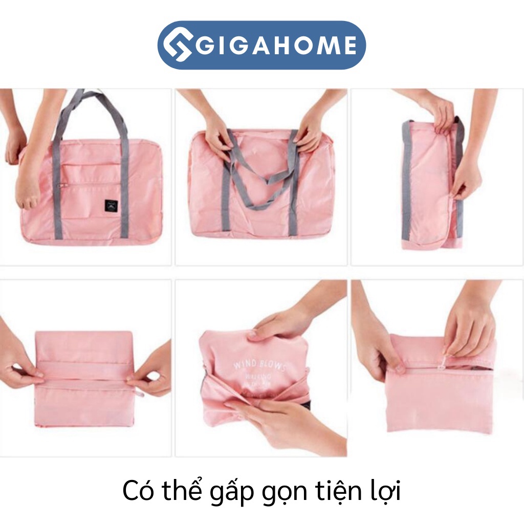 Túi Xách Du Lịch Siêu Nhẹ, Gấp Gọn Chống Thấm Nước GIGAHOMEVN Cỡ Lớn 7849