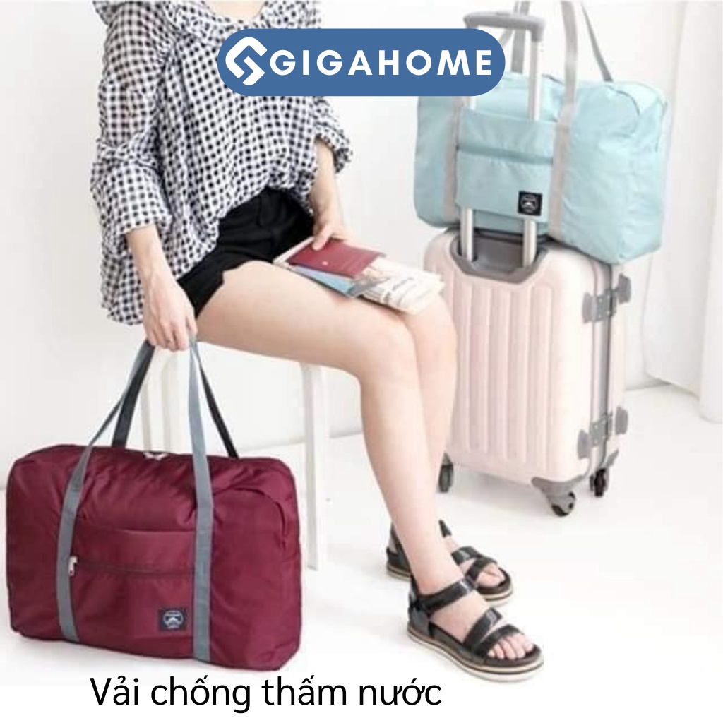Túi Xách Du Lịch Siêu Nhẹ, Gấp Gọn Chống Thấm Nước GIGAHOMEVN Cỡ Lớn 7849