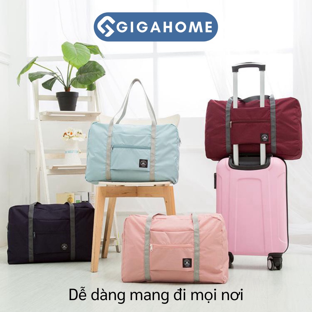 Túi Xách Du Lịch Siêu Nhẹ, Gấp Gọn Chống Thấm Nước GIGAHOMEVN Cỡ Lớn 7849