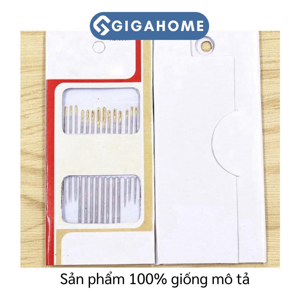 Set 16 Mũi Kim May Vá Quần Áo GIGAHOME Nhiều Size, Chuyên Dụng 5988