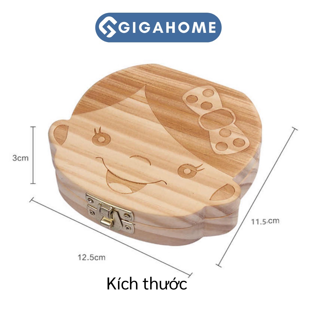 Hộp Đựng Răng Sữa Cho Bé GIGAHOMEVN - Kỷ Niệm Đáng Nhớ, Quan Trọng Trong Tuổi Thơ 4114