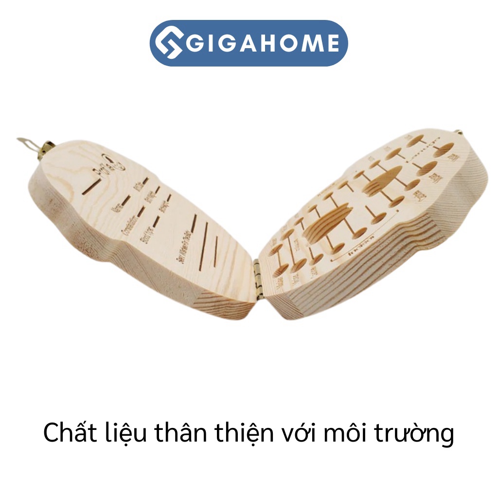 Hộp Đựng Răng Sữa Cho Bé GIGAHOMEVN - Kỷ Niệm Đáng Nhớ, Quan Trọng Trong Tuổi Thơ 4114