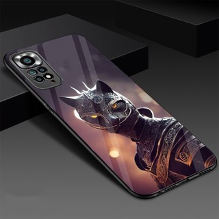 Ốp Lưng XIAOMI REDMI NOTE 12 PRO 4G Mặt lưng kính cao cấp, thiết kế độc quyền 12 con giáp chiến binh .