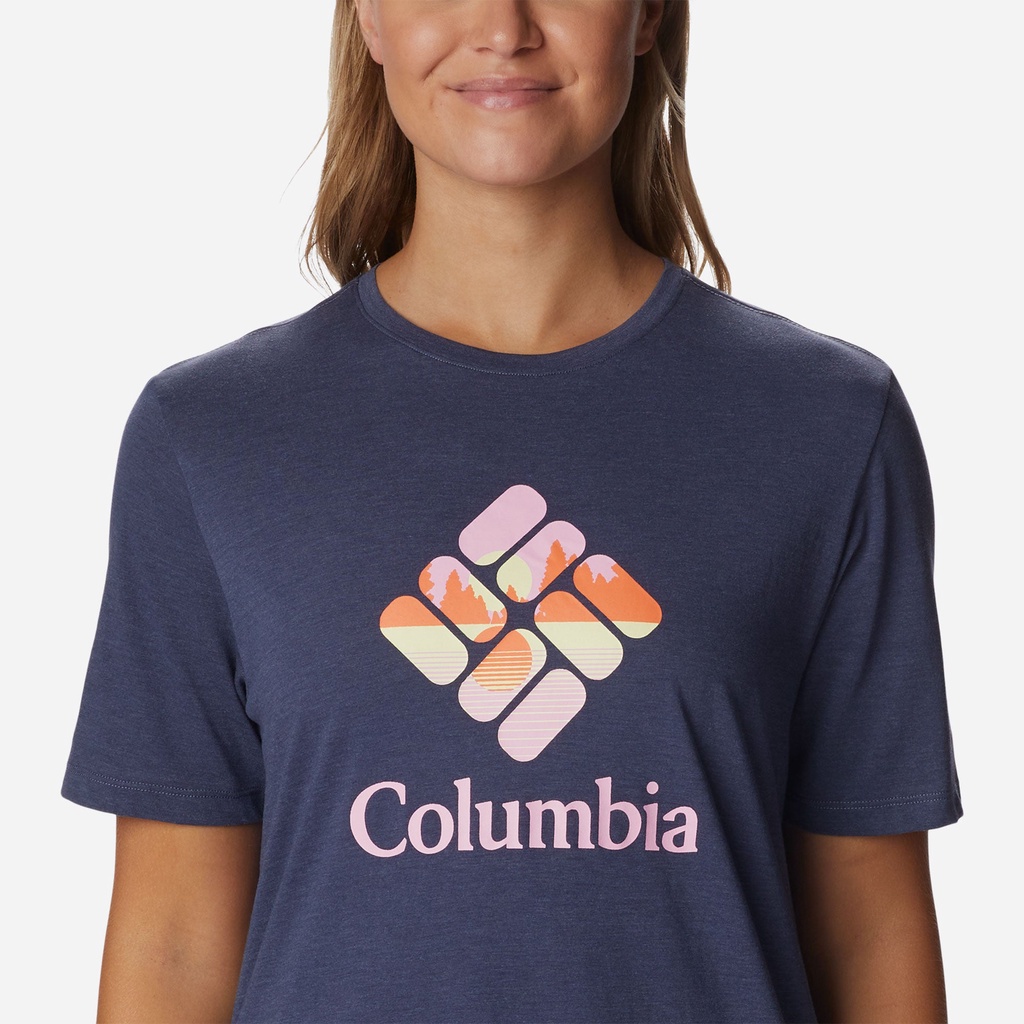 Áo thun ngắn tay thể thao nữ Columbia Bluebird Day™ Relaxed - 1934004471