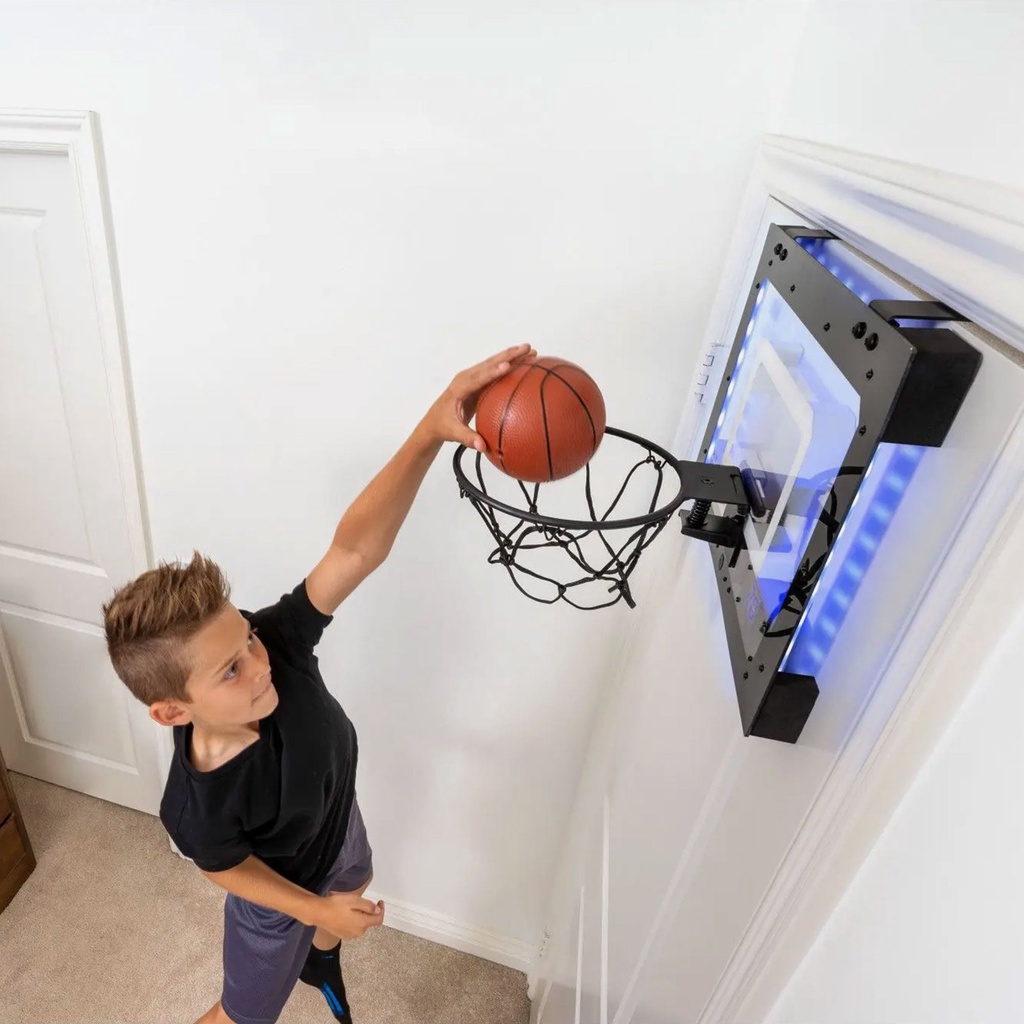 Banh bóng rổ Sklz Pro Mini Hoop Swish Foam Ball - Black/Silver - 10840