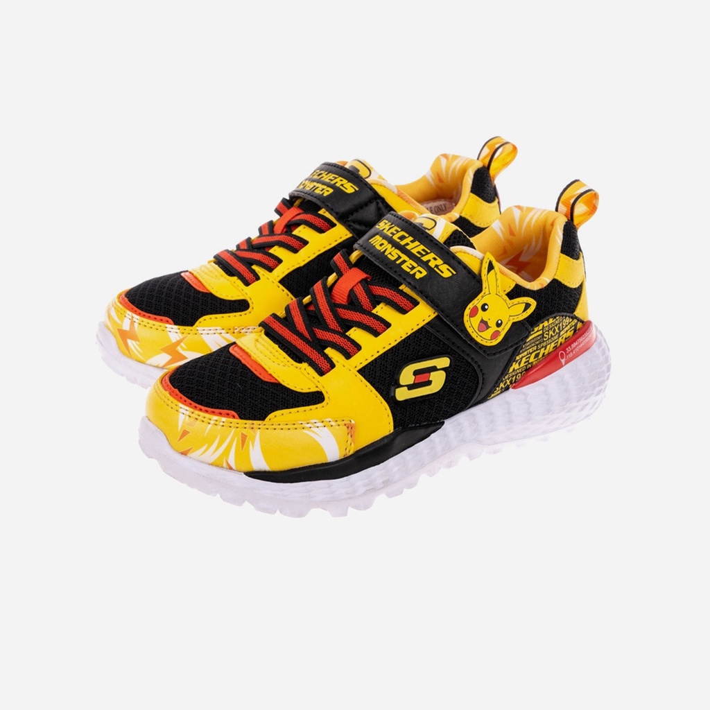 Giày sneaker bé trai Skechers Monster - 407104L-YLMT