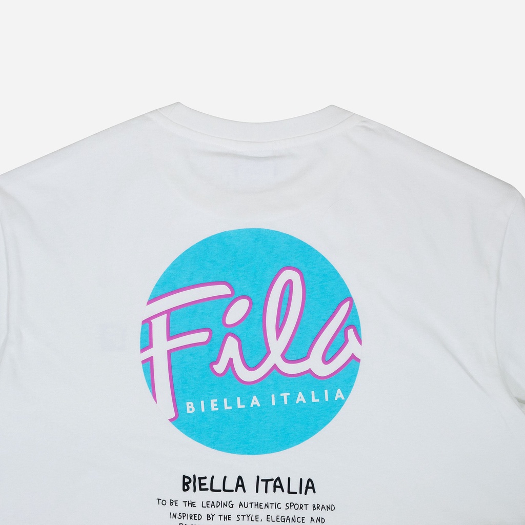 Áo thun tay ngắn thời trang unisex Fila - FW2RSE3013X-WHI