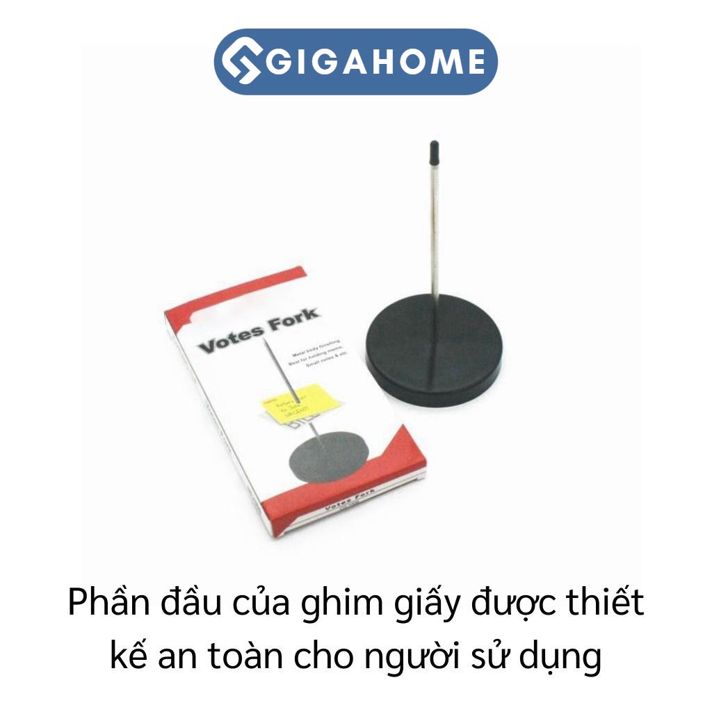 Cây Ghim Bill Giấy, Hóa Đơn GIGAHOME Bằng Inox Chất Lượng Cao 8237