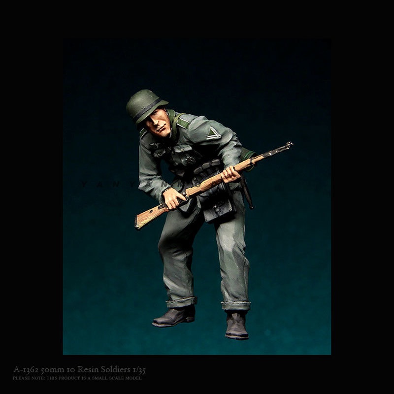 Bộ 10 Mô Hình Người Lính Châu Âu Tỉ Lệ 1: 35 Bằng Nhựa resin  a-1362