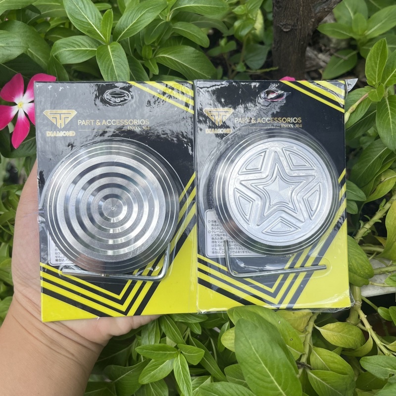 Nắp bình xăng - Nắp xăng - Chụp nắp xăng inox 304 cho xe máy