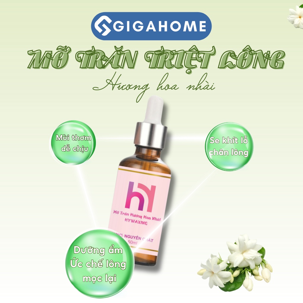 Mỡ Trăn Hoa Nhài Triệt Lông Nguyên Chất Dịu Vết Thương, Mờ Rạn Da GIGAHOMEVN 1097