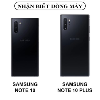 Ốp lưng Samsung Note 10 / Note 10 Plus / Note 10+ in hình thương hiệu, họa tiết basic