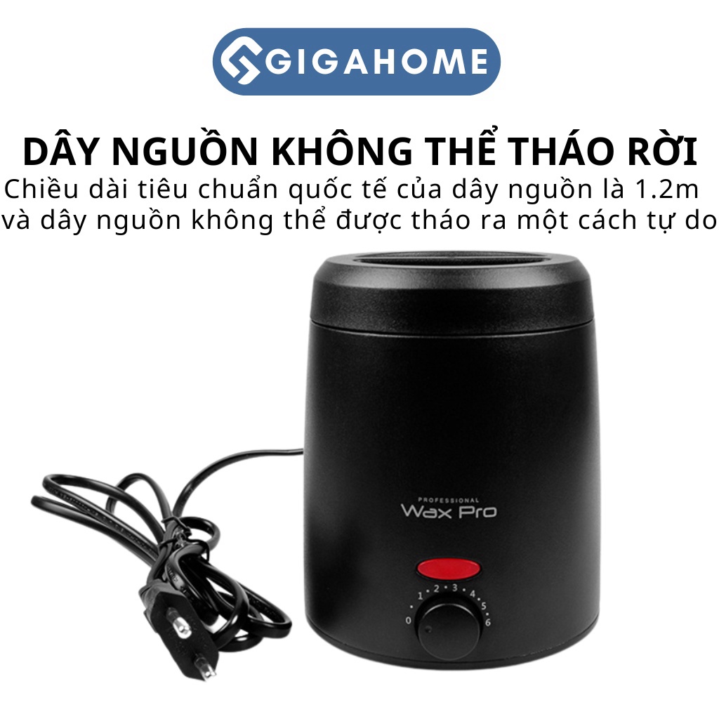 Máy Nấu Sáp Wax Lông Chuyên Dụng ProWax200 Mini Chống Dính 200ml GIGAHOME 1013