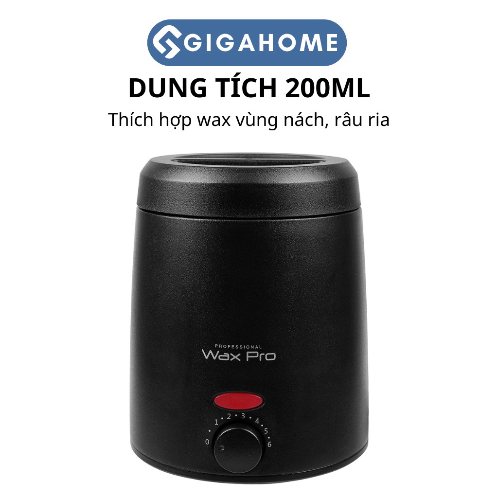 Máy Nấu Sáp Wax Lông Chuyên Dụng ProWax200 Mini Chống Dính 200ml GIGAHOME 1013