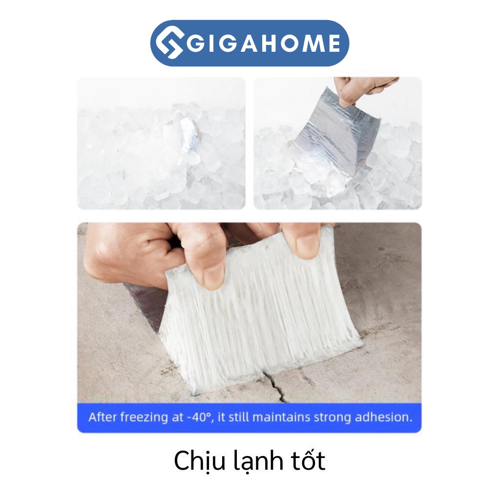 Băng Keo Chống Thấm Nước, Siêu Dính Trên Mọi Bề Mặt 5cmx5m GIGAHOMEVN 7442