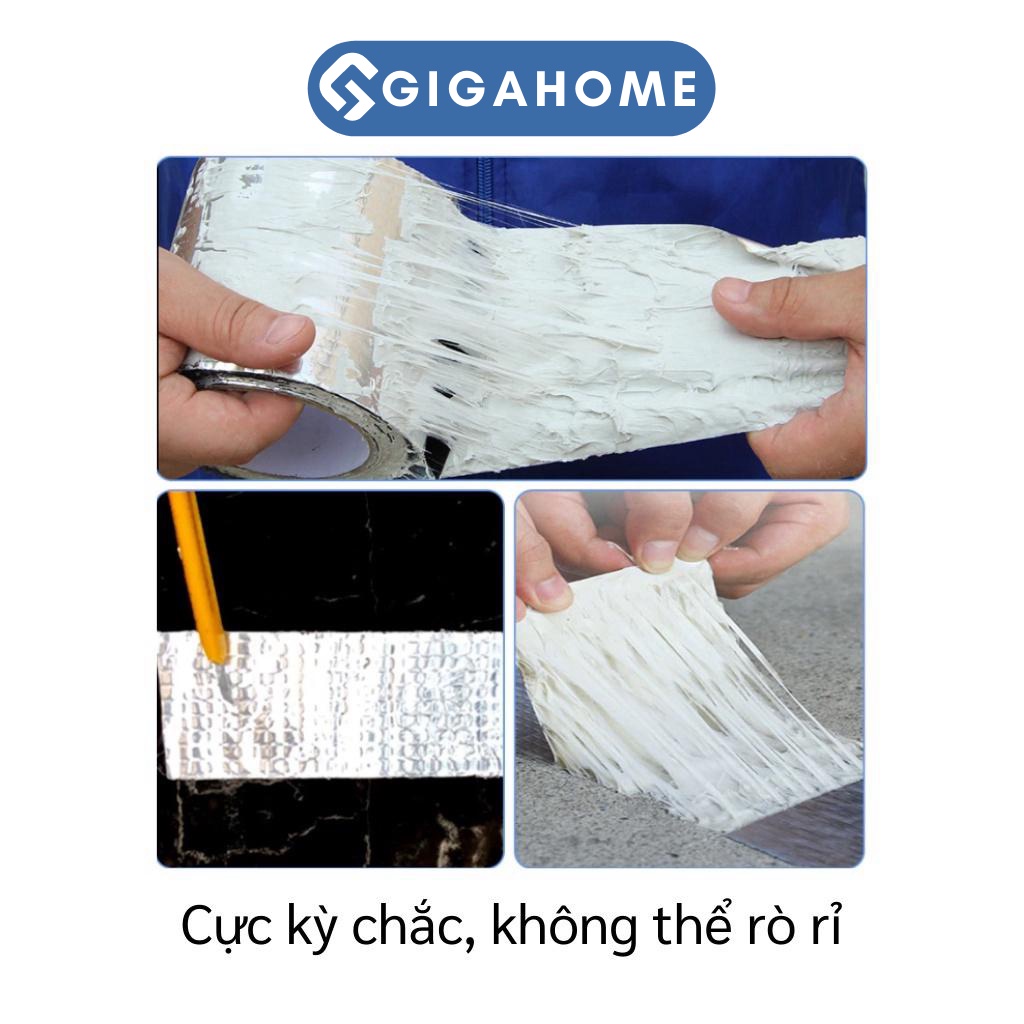 Băng Keo Chống Thấm Nước, Siêu Dính Trên Mọi Bề Mặt 5cmx5m GIGAHOMEVN 7442