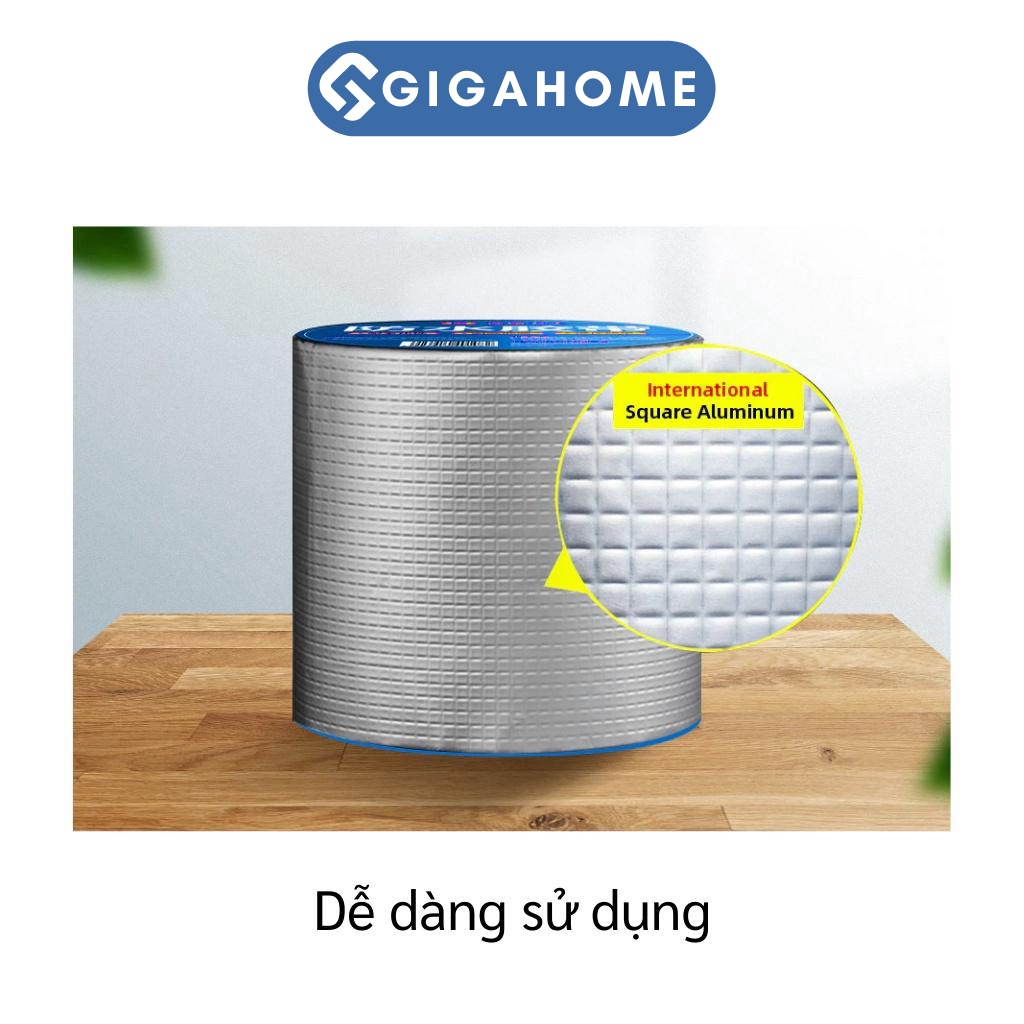 Băng Keo Chống Thấm Nước, Siêu Dính Trên Mọi Bề Mặt 5cmx5m GIGAHOMEVN 7442