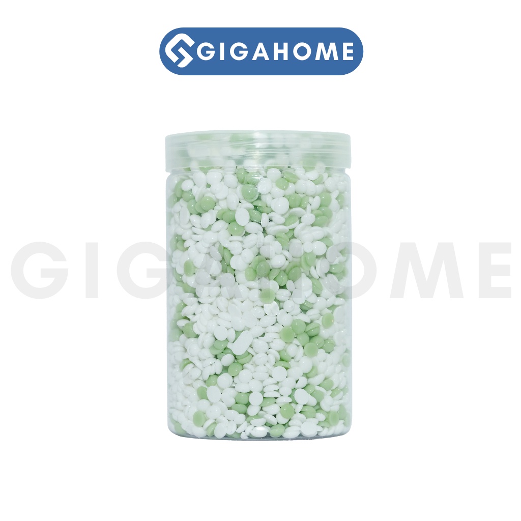 Sáp Wax Lông Mix Trà Xanh + Sữa Dừa Cao Cấp Siêu Dẻo Chuyên Wax Bikini GIGAHOME