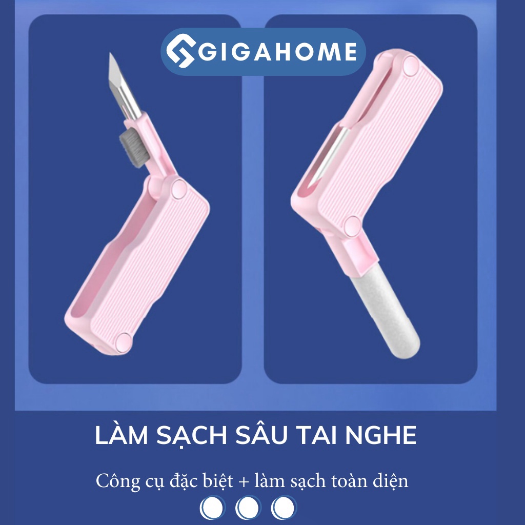 Dụng Cụ Vệ Sinh Tai Nghe Bàn Phím Máy Tính, Lau Màn Hình Hiệu Quả GIGAHOMEVN 11582