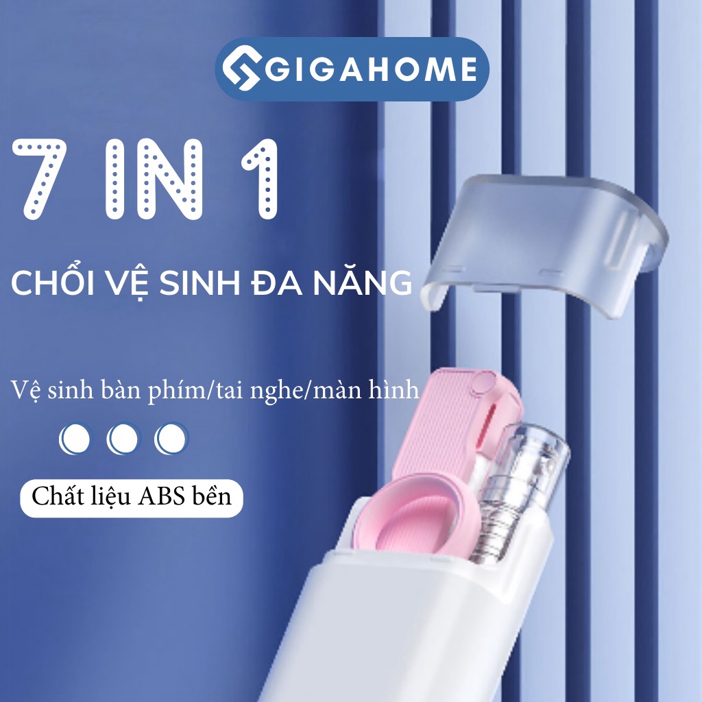 Dụng Cụ Vệ Sinh Tai Nghe Bàn Phím Máy Tính, Lau Màn Hình Hiệu Quả GIGAHOMEVN 11582
