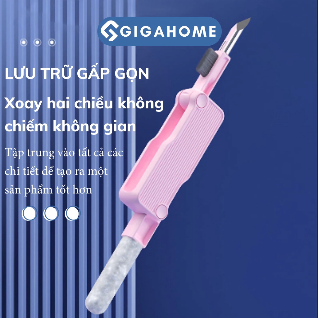 Dụng Cụ Vệ Sinh Tai Nghe Bàn Phím Máy Tính, Lau Màn Hình Hiệu Quả GIGAHOMEVN 11582