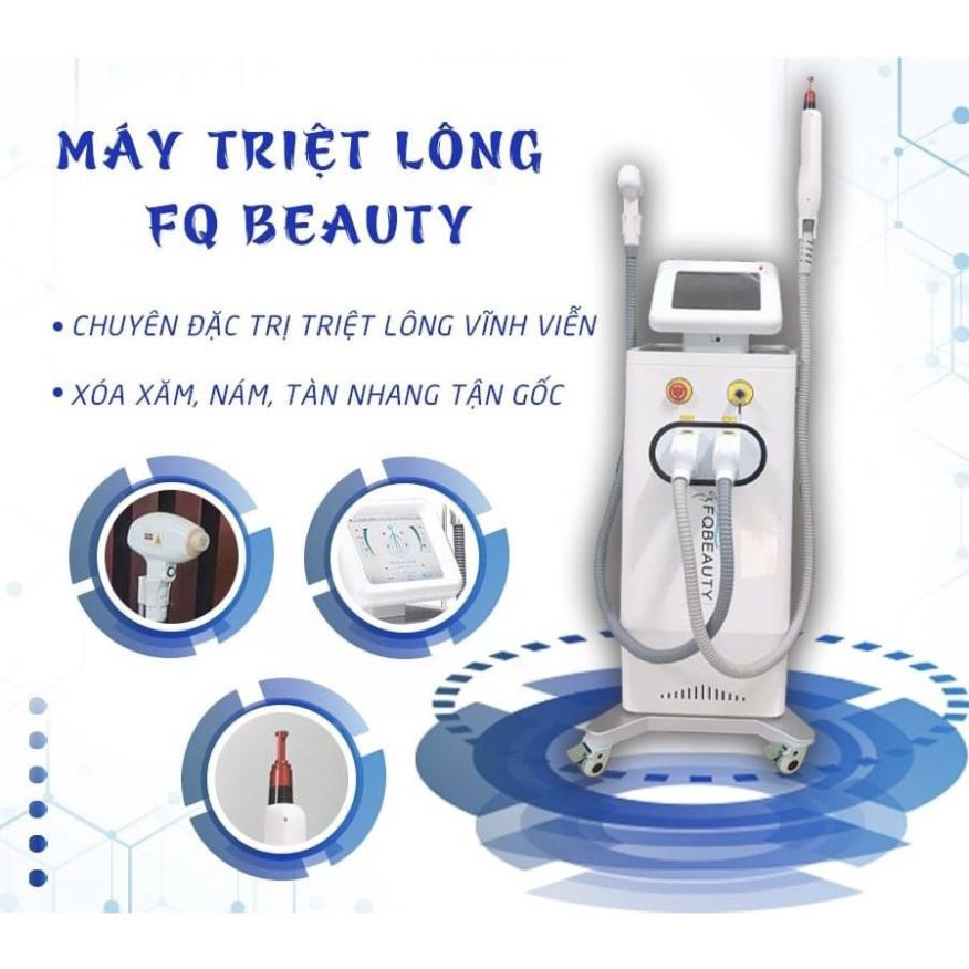 Máy Triệt Lông Diode 808 2in1  FQ Beauty Hàng Chuẩn