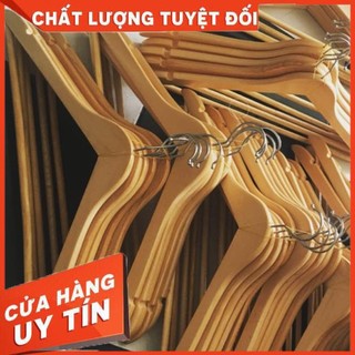 Combo 10 cây móc gỗ thanh ngang