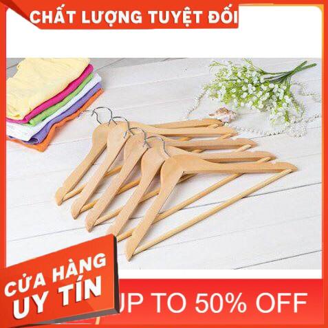Móc Gỗ tam giá 44cm COMBO 5 CÂY